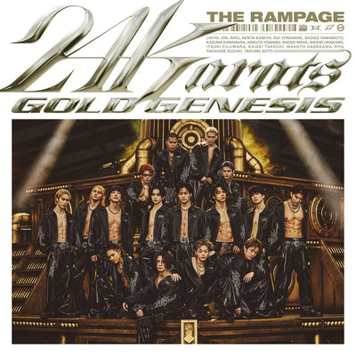 【先着特典】THE RAMPAGE from EXILE TRIBE／24karats GOLD GENESIS＜CD+2DVD＞（L...