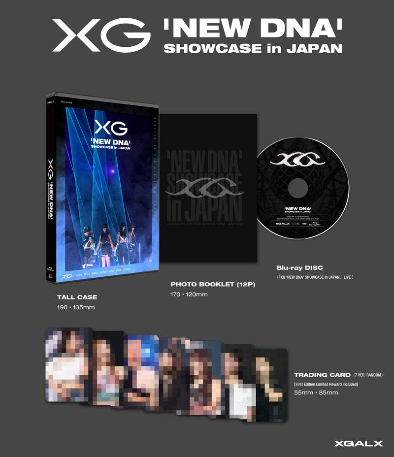 【先着特典】XG／XG 'NEW DNA' SHOWCASE in JAPAN＜Blu-ray＞［Z-15676］20240703