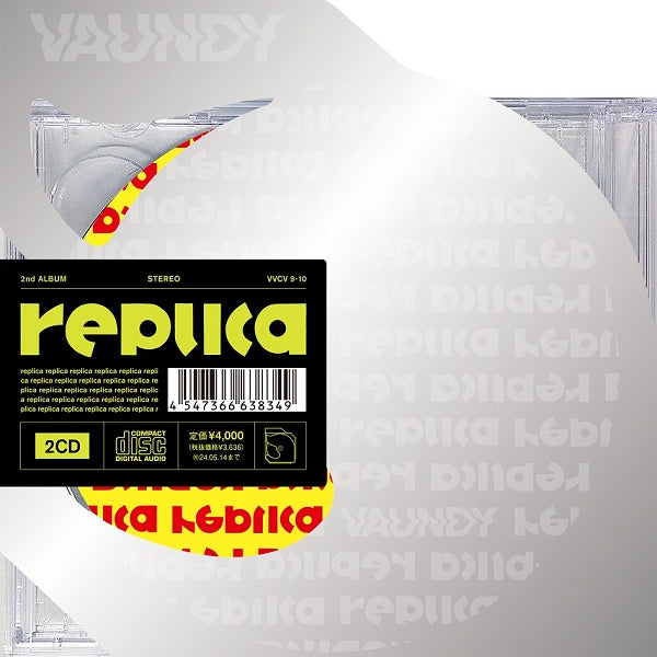 オリジナル特典】Vaundy／replica＜2CD＞（通常盤)［Z-14787］20231115