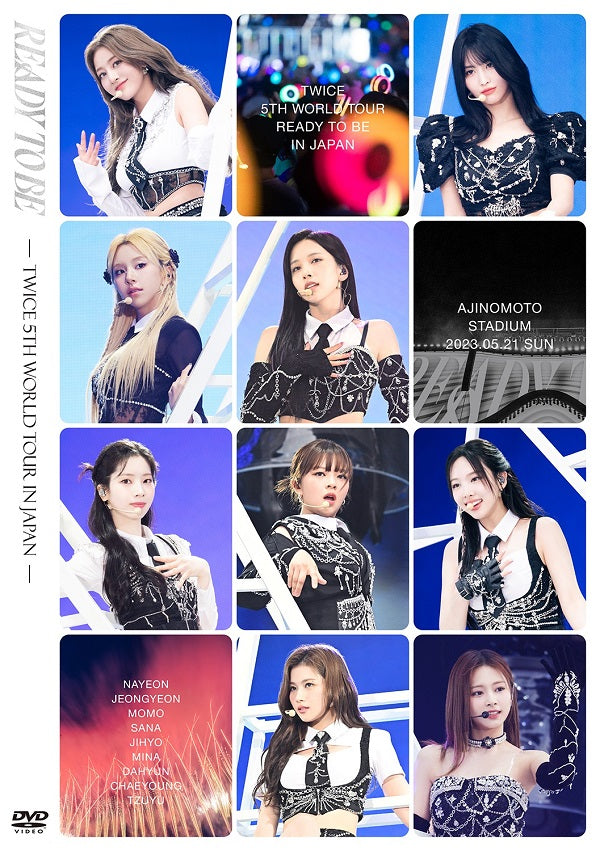 TWICE／TWICE 5TH WORLD TOUR 'READY TO BE' in JAPAN＜DVD＞（通常盤)20240424