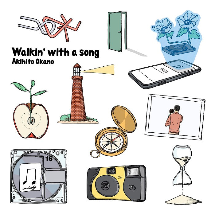 【先着特典】岡野昭仁／Walkin' with a song＜CD＞（通常盤)［Z-14671］20230823