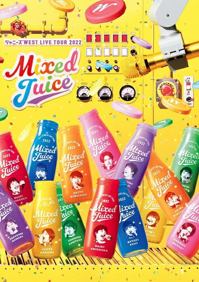 ジャニーズWEST／ジャニーズWEST LIVE TOUR 2022 Mixed Juice＜2DVD＞（通常盤)20221123